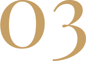 03 (gold-colored number)