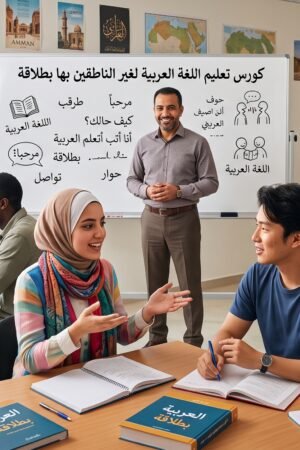 دورة تعليم اللغة العربية لغير الناطقين بها