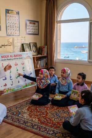 القراءة العربية بالقرآن