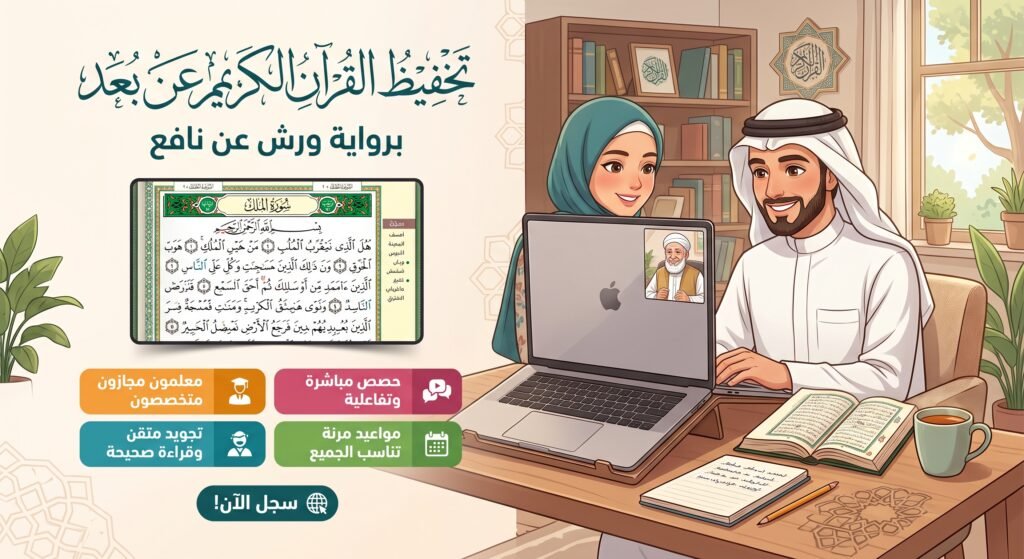 تحفيظ القران عن بعد برواية قالون 1 تحفيظ القران عن بعد برواية قالون