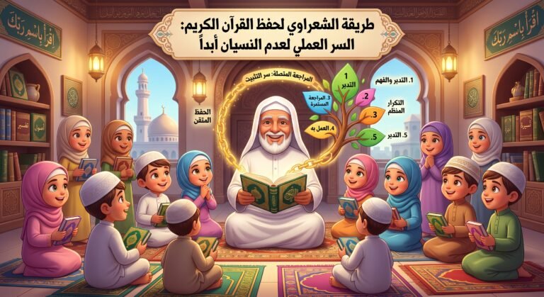 طريقة الشعراوي لحفظ القرآن الكريم | السر العملي لعدم النسيان أبداً