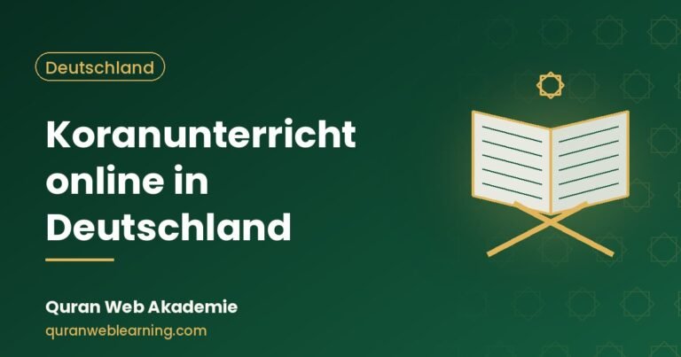 Koranunterricht Online In Deutschland — Einzelunterricht Auf Deutsch